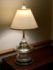 Pyrex insulator table lamp