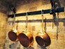rail anchor pot & pan rack