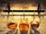 rail anchor pot & pan rack