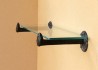 railroad spike shelf