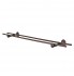 railroad spike wine rack train
