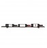 railroad spike wine rack train
