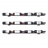 railroad spike wine rack train