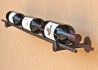 railroad spike wine rack train