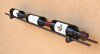 railroad spike wine rack train