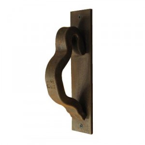 Railroad Anchor Door Handle Escutcheon Plate 2 x 9.5