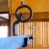 rail anchor pot & pan rack suspended
