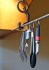 pot & pan rail anchor hanger clip