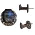 Railroad Spike Hook Hanger 2″