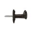 Railroad Spike Hook Hanger 2″