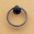 Railroad spike towel ring