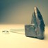 railroad spike hook cabinet pull