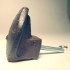 railroad spike hook cabinet pull