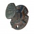 railroad spike hook cast iron ring