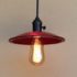 Trafficlight pendant edison bulb