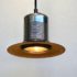 Corruguated can metal hood pendant