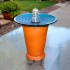 Trafficlight lens & insulator bubbler fountain
