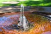 plow disk insulator bubbler fountain