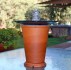 Trafficlight lens & insulator bubbler fountain