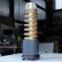 spring coil table lamp