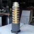 spring coil table lamp