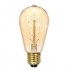 insulator light pendant vintage edison bulb