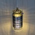 Wire Coil GlassToroid Pendant Light