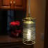 Wire Coil GlassToroid Pendant Light