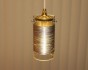 Wire Coil GlassToroid Pendant Light