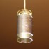 Wire Coil GlassToroid Pendant Light