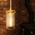 Wire Coil GlassToroid Pendant Light