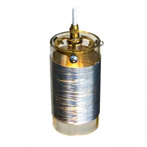 Wire Coil GlassToroid Pendant Light