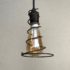 Cowboy Wire Spiral Lariat Pendant Edison Bulb