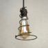 Cowboy Wire Spiral Lariat Pendant Edison Bulb