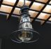Cowboy Wire Spiral Lariat Pendant Edison Bulb