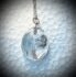 clear glass Gem pendant made from insulator