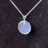 steam punk jewelry Insulator Gem Aqua pendant 1