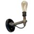 connector rod sconce Edison bulb