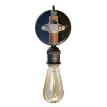 Piston Connector Rod Sconce Light Edison Bulb – RailroadWare