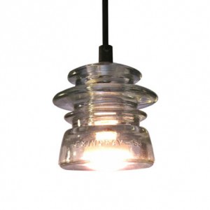 Insulator Light Pendant Ringed 53 - 120V 6W 500 LUMENS