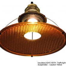Insulatorlight W/ Suspended Traffic Light Lens