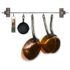 piston connector rod pot & pan hanger