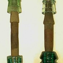 Glass Insulators on Telephone Pole