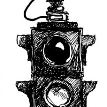 Yellow 12" Trafficlight Glass