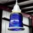 Runway Light pendant glass & brass