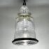 Runway Light pendant glass & brass