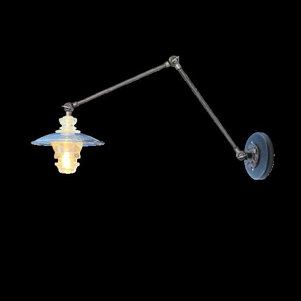 Insulator Light Lantern Swivel Sconce - Go Green Trafficlight Lens 8" - Image 5