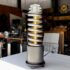 spring coil table lamp