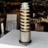 spring coil table lamp